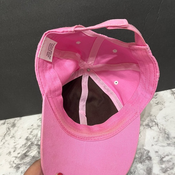 Saddle Brat Brown and Pink Cap - Picture 7 of 7